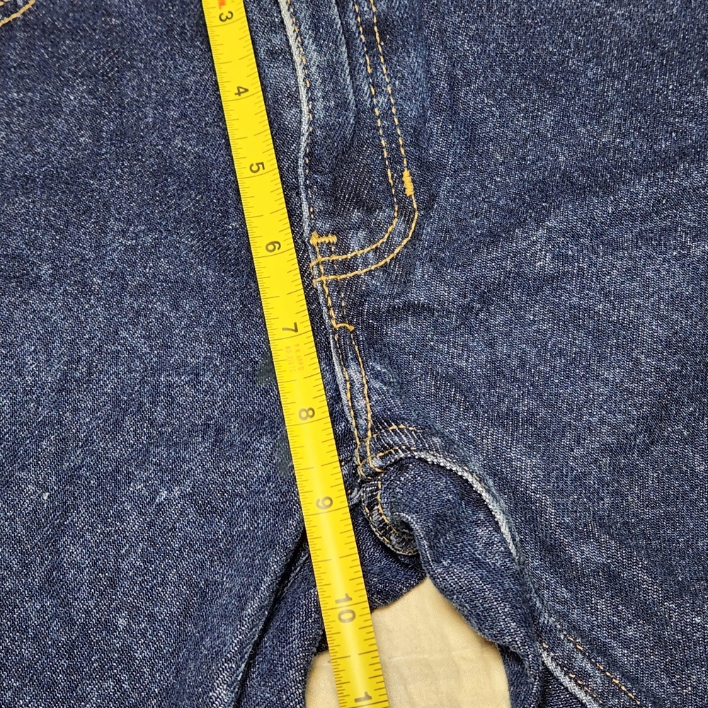 Vtg Tommy Hilfiger Jeans Sz 5 Split Flare Bell Bottom Medium Wash Mid Rise Y2K - Picture 14 of 14